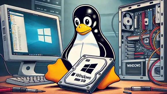 Cómo reparar particiones NTFS en Linux. Chkdsk en Linux